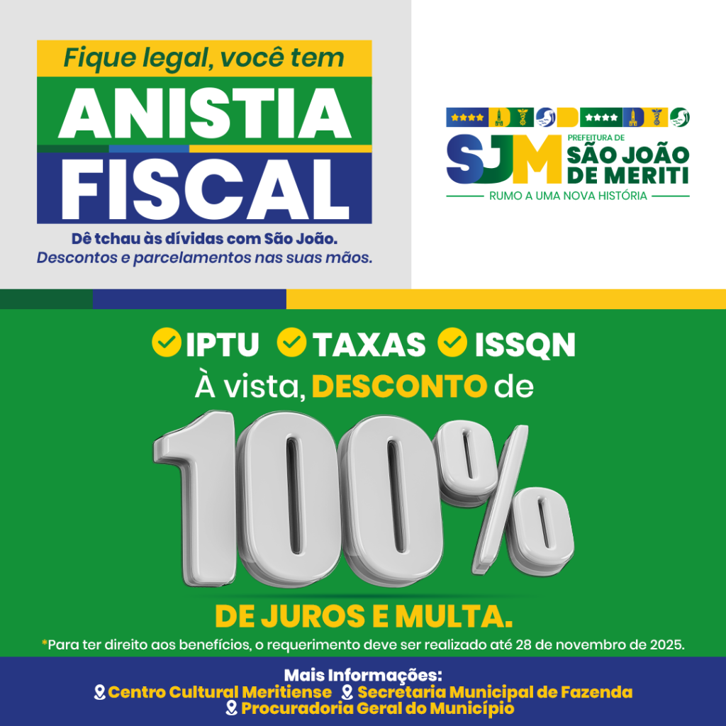 Anistia Fiscal SJM